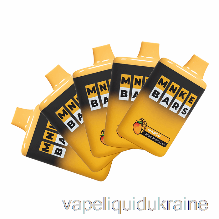 Vape Ukraine MNKE Bars 6500 Disposable (5-Pack)